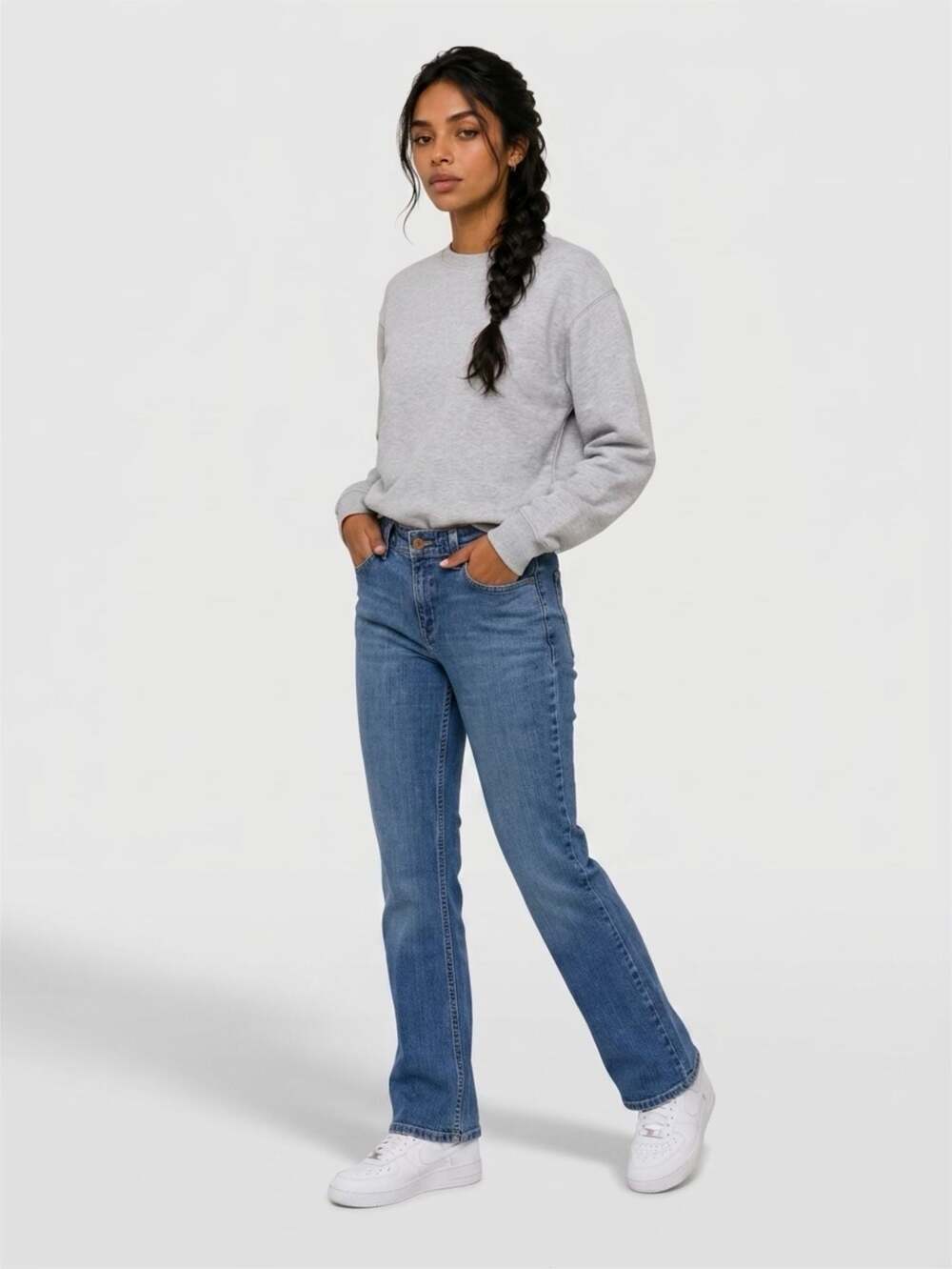 Signature by Levi Strauss & Co. Mid Rise Bootcut Jeans Size 10 Medium